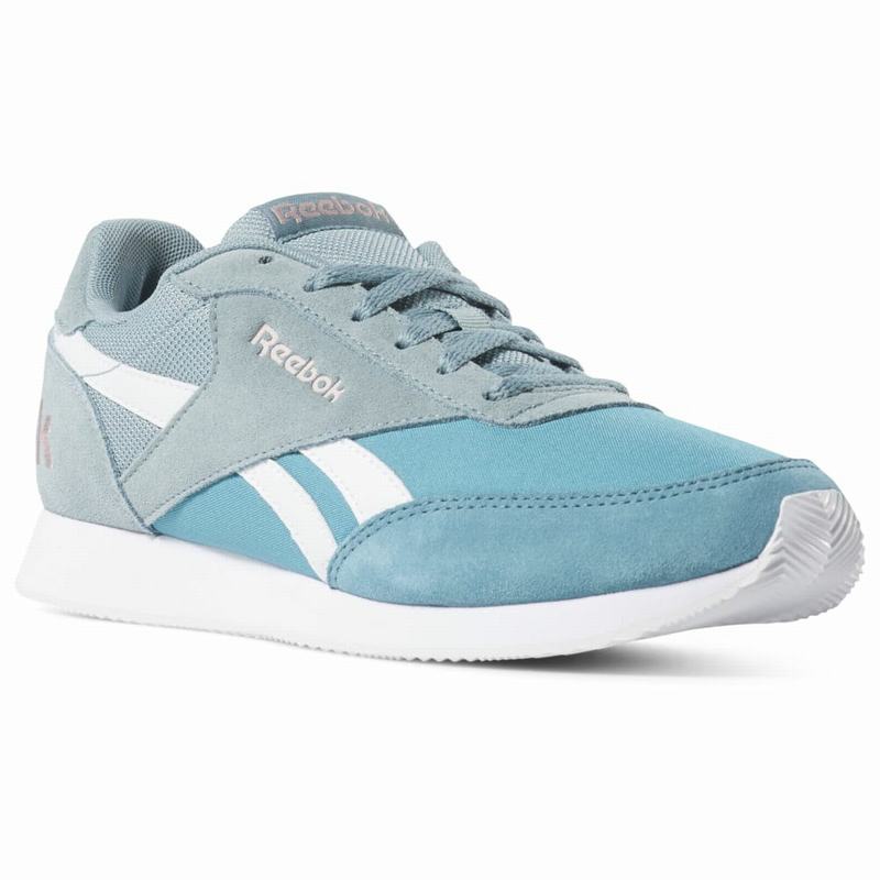Tenisi Reebok Royal Clean Jogger Dama Albastri/Turcoaz/Albi Romania YX5039ZQ